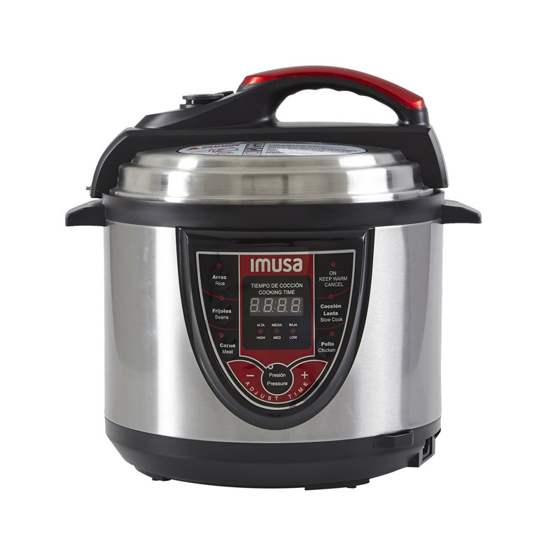 IMUSA 5 Qt. Bilingual Digital Pressure Cooker Wayfair